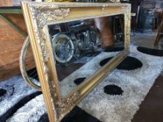 BOXED NEW 190CM X 90CM MASSIVE ANTIQUE GOLD ORNATE FRENCH BEVELLED MIRROR