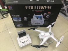 BRAND NEW PACKAGED 2019 FULL SIZE QUADCOPTER – FULL COLOUR 5 INCH LCD HD VIDEO CAMERA, FPV PROFESSIO