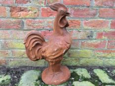 CAST IRON HEAVY COCKEREL