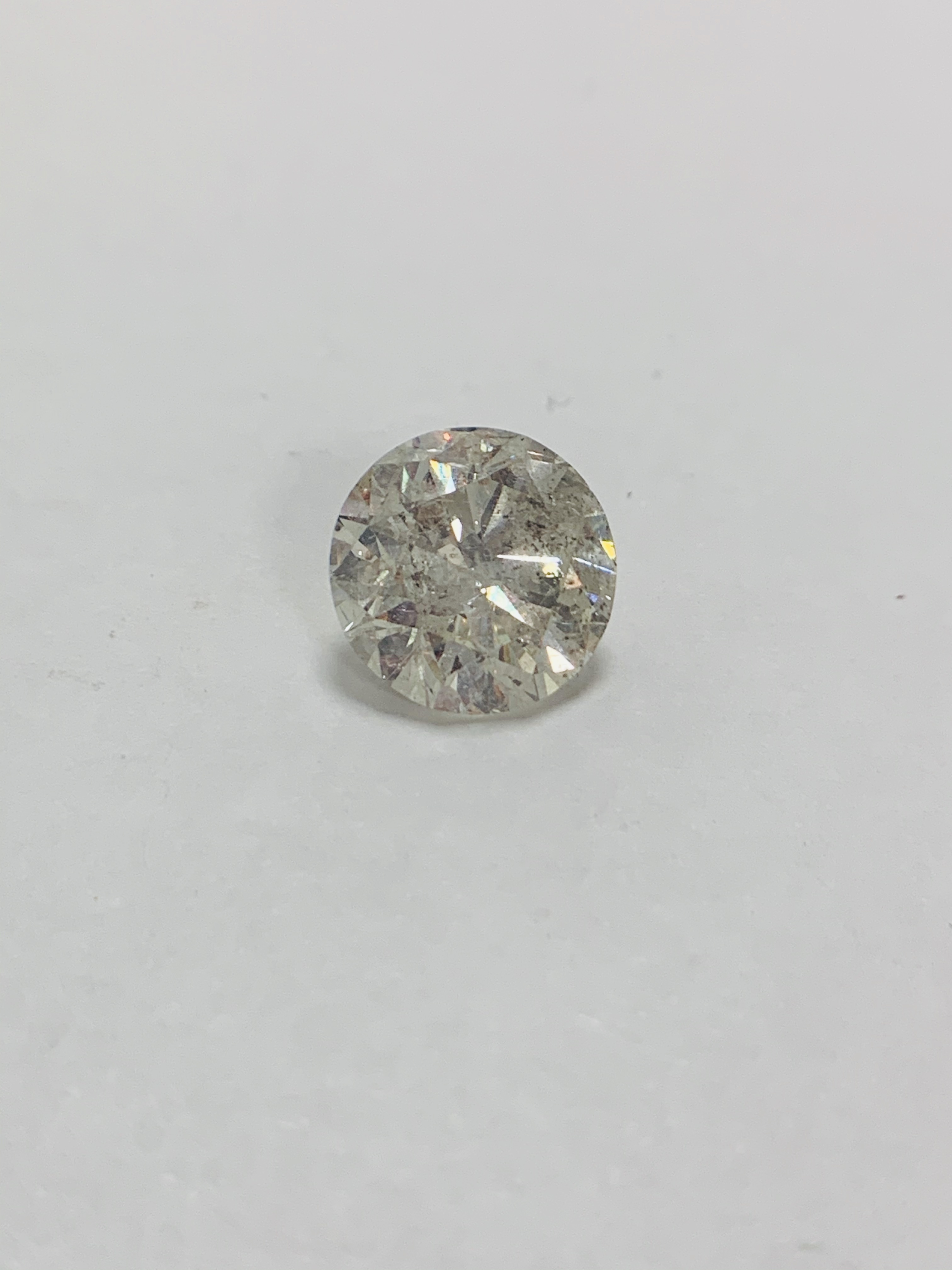 6.57ct round Brilliant cut diamond - Image 7 of 8