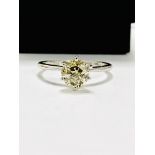 1.52ct platinum Diamond solitaire ring