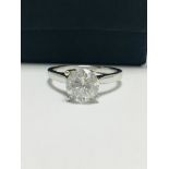 1.30ct Brilliant cut diamond Solitaire Ring set in Platinum