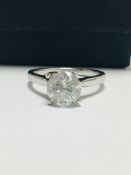1.30ct Brilliant cut diamond Solitaire Ring set in Platinum