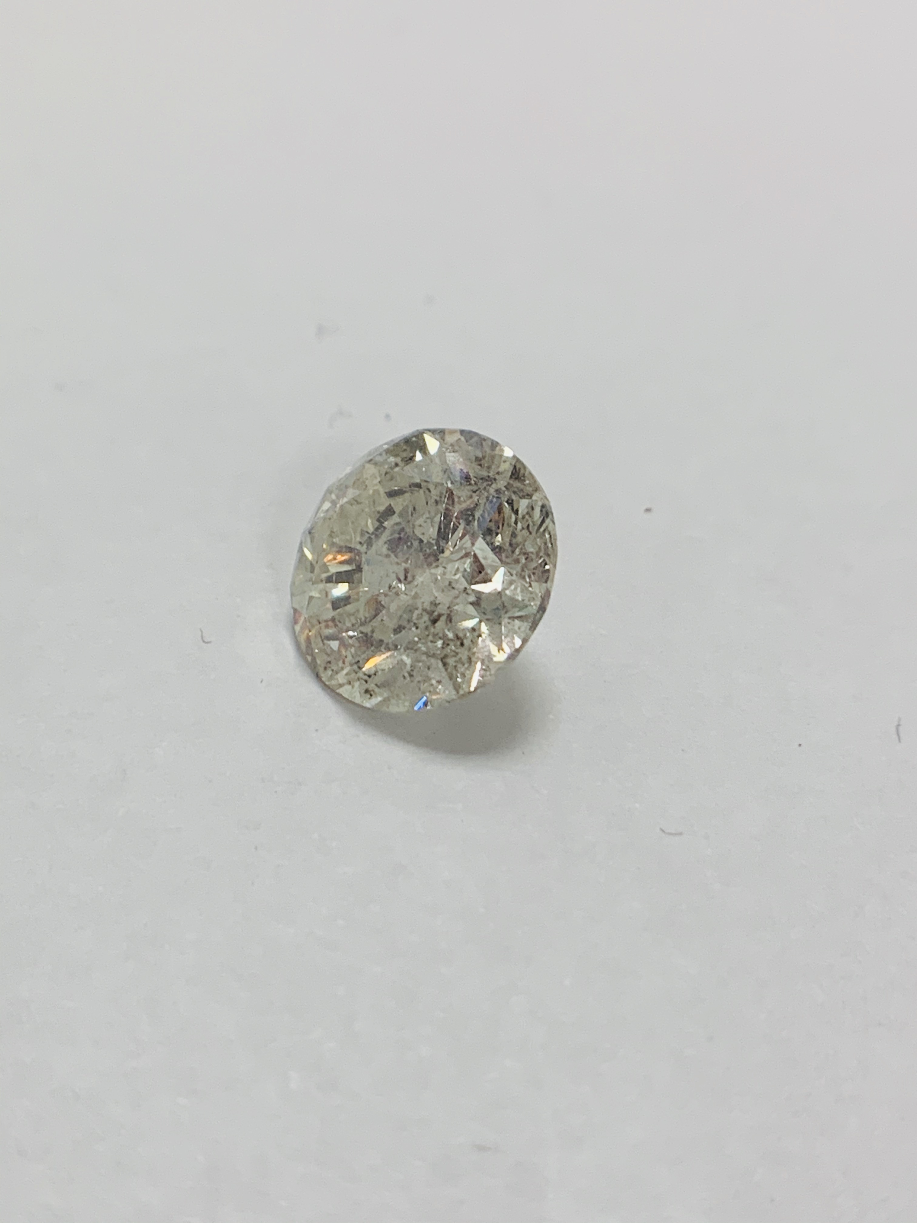 6.57ct round Brilliant cut diamond - Image 2 of 8