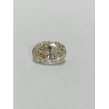 5,54ct oval natural diamond