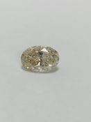 5,54ct oval natural diamond