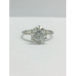 1.80ct Brilliant cut Diamond Ring