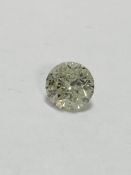 2.03ct brilliant cut diamond