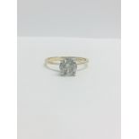 1ct diamond solitaire Ring-Low reserve