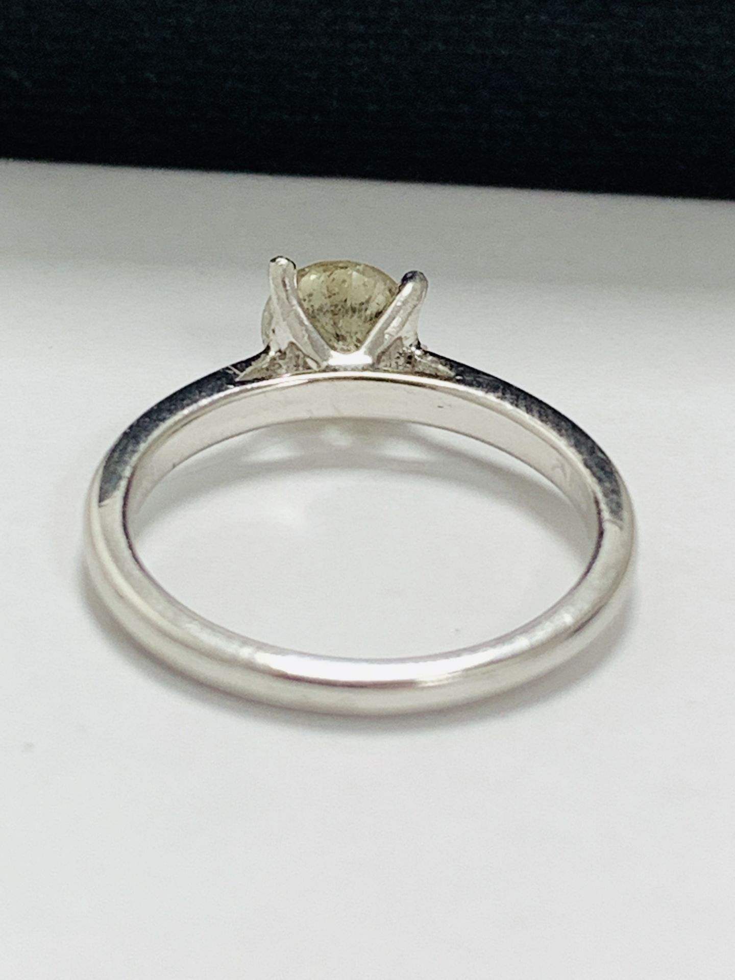1ct Diamond Solitaire ring,PLatinum setting - Image 5 of 10