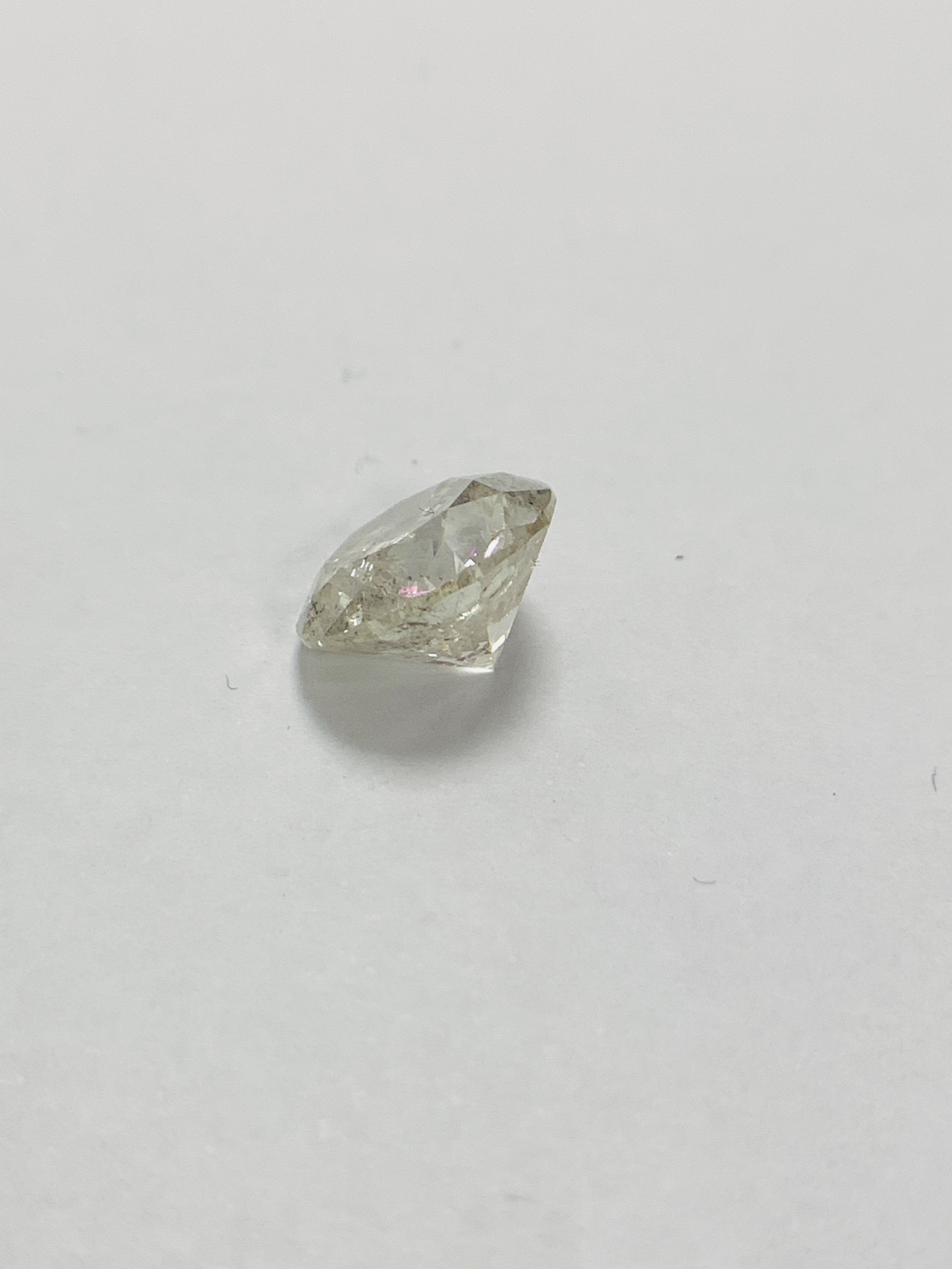 6.57ct round Brilliant cut diamond - Image 3 of 8