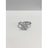 2.01ct brilliant cut diamond Ring,