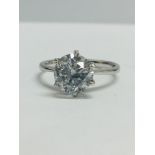 2.05ct Brilliant cut diamond Solitaire ring