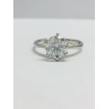 1.60ct Brilliant cut solitaire ring