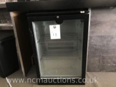 Halcyon glass display fridge