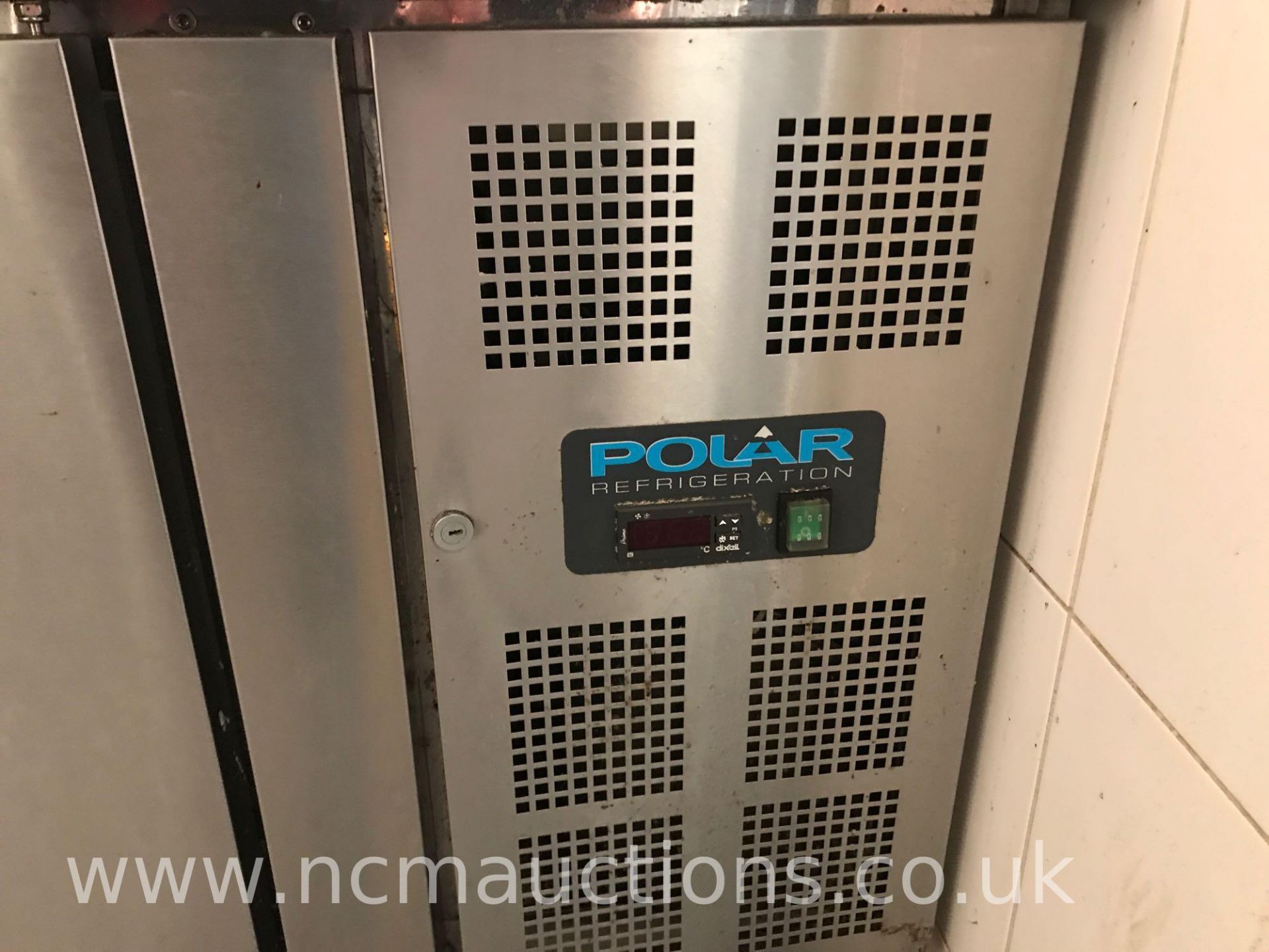 Polar three door undercounter stainless steel fridge - Image 2 of 5