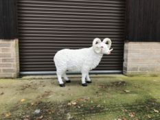 LIFESIZE RESIN RAM