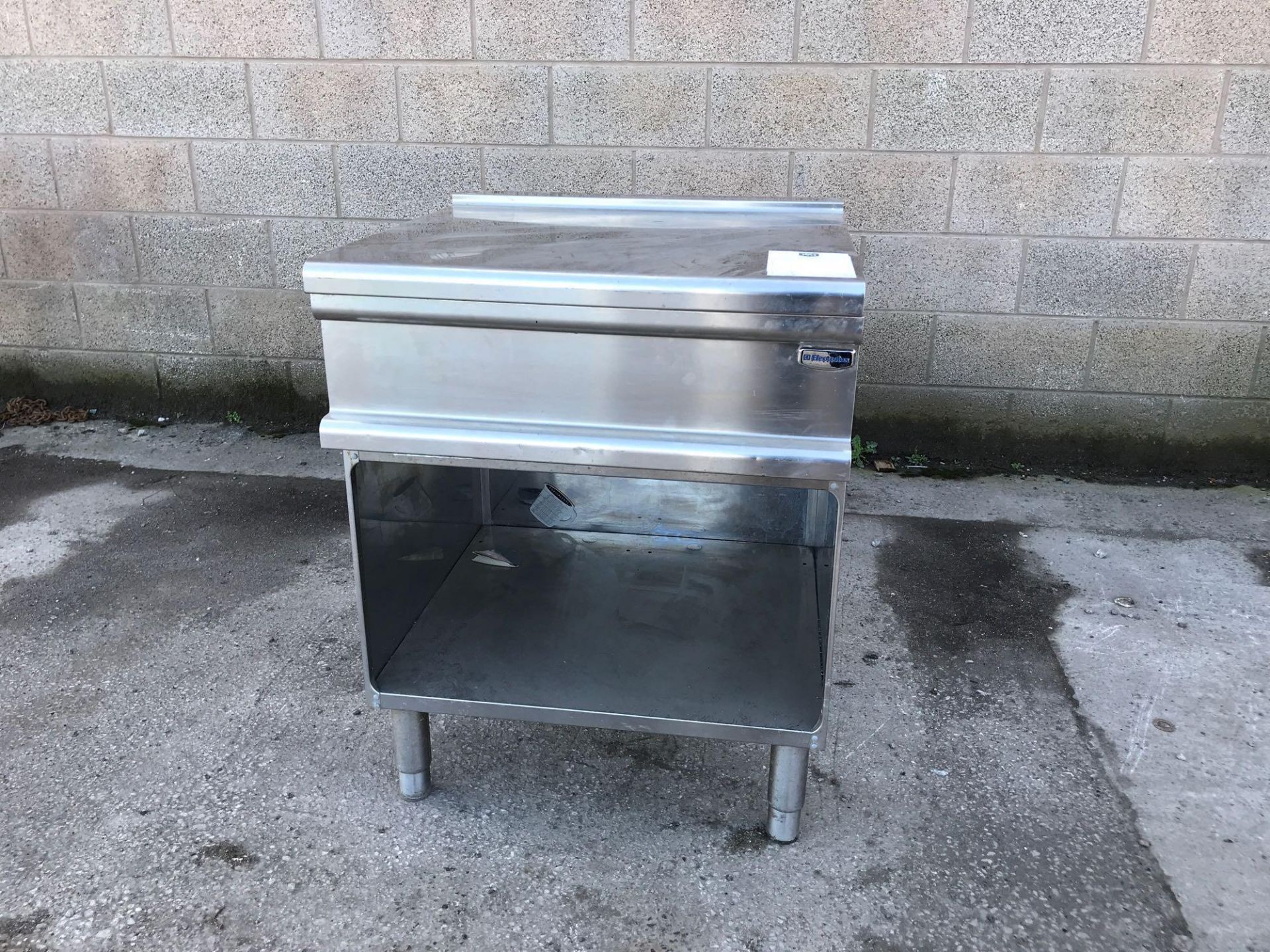 Electrolux stainless steel counter