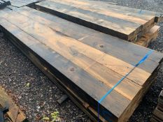 20 X 8X4 INCH OAK BEAMS 4M LONG BEAMS