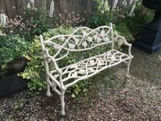 CAST IRON COALBROOKDALE GARDEN BENCH