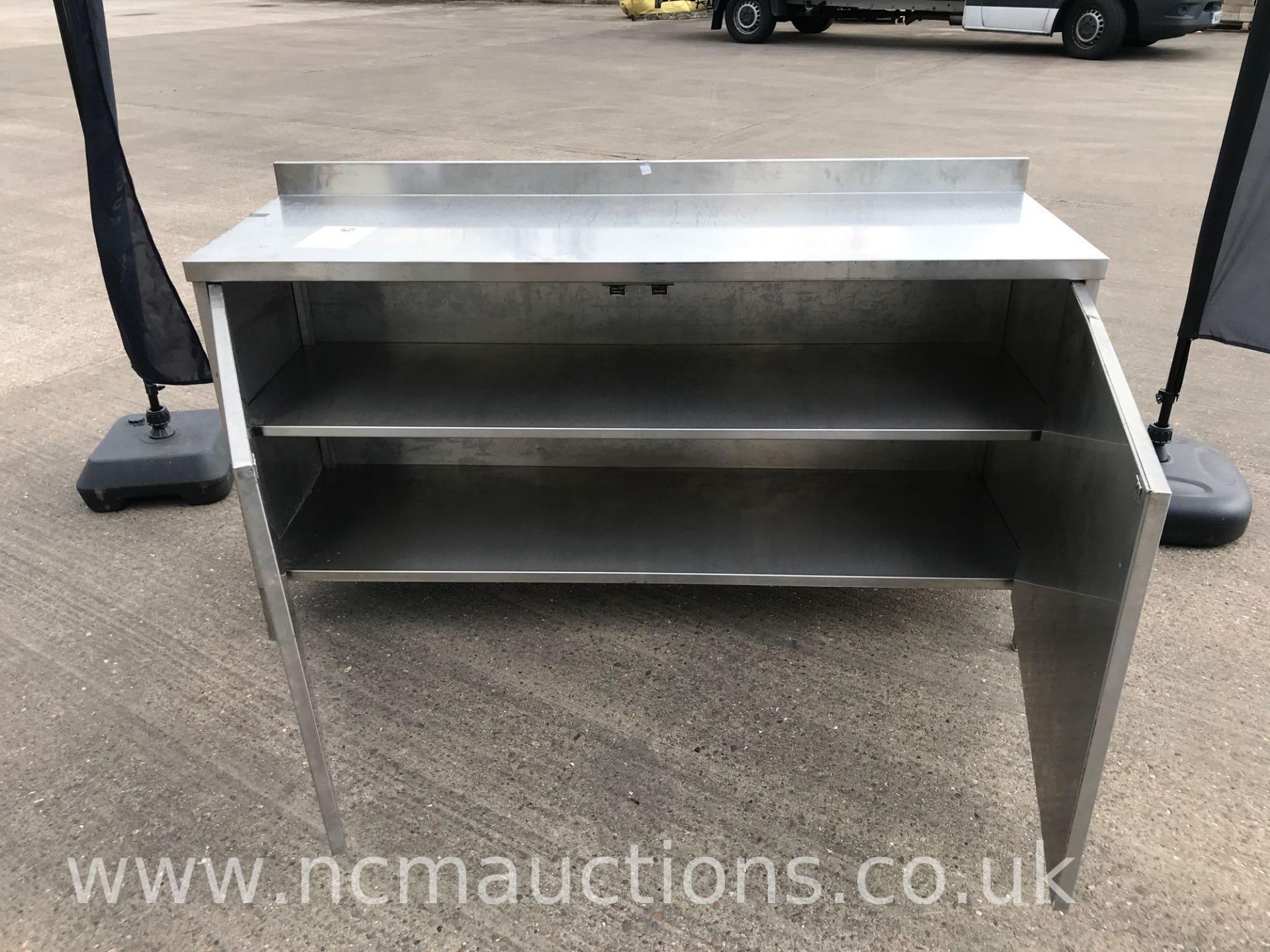 Stainless Steel Counter With Under Storage - Image 3 of 6