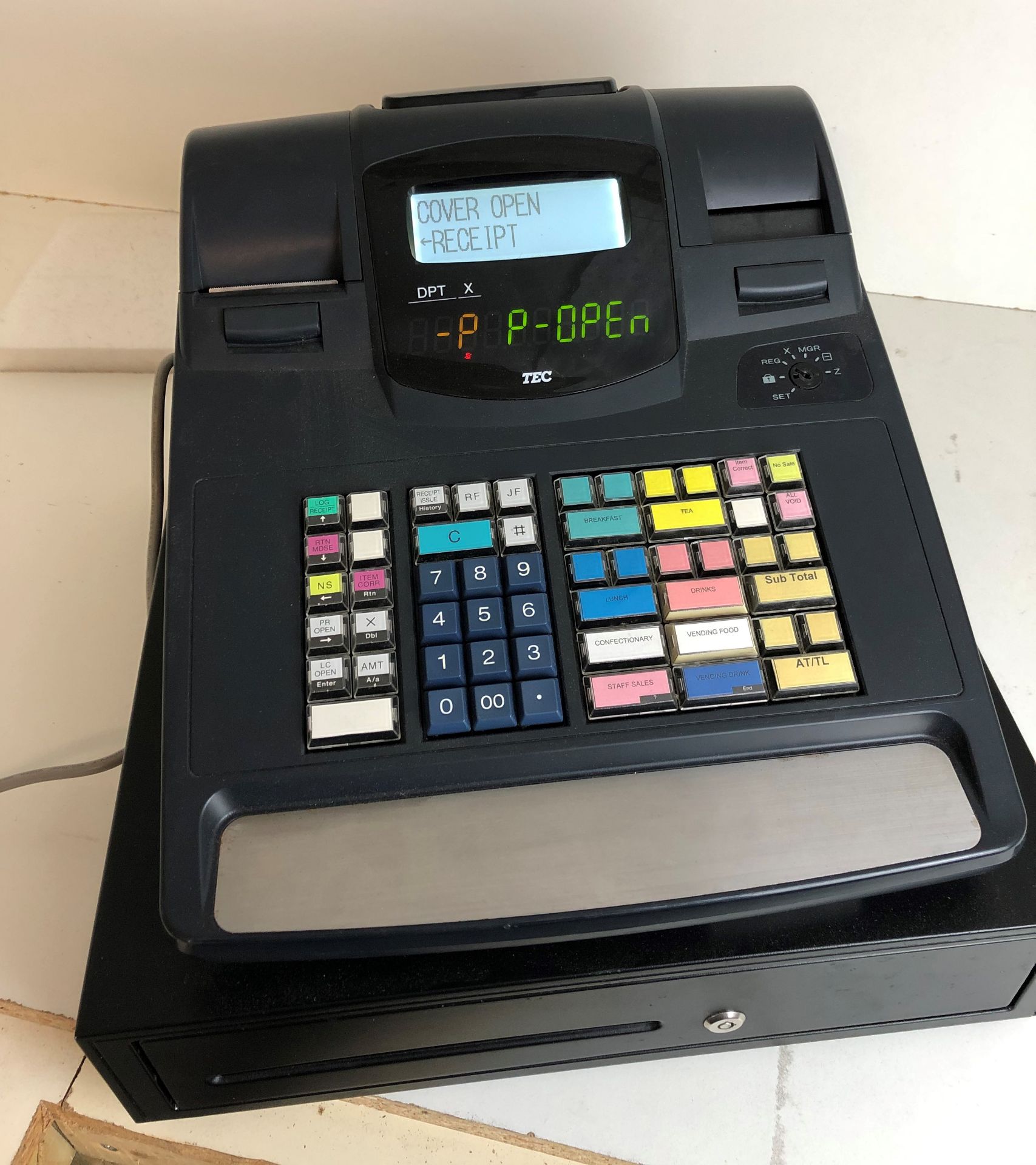 Toshiba TEC Cash Register - Image 2 of 2