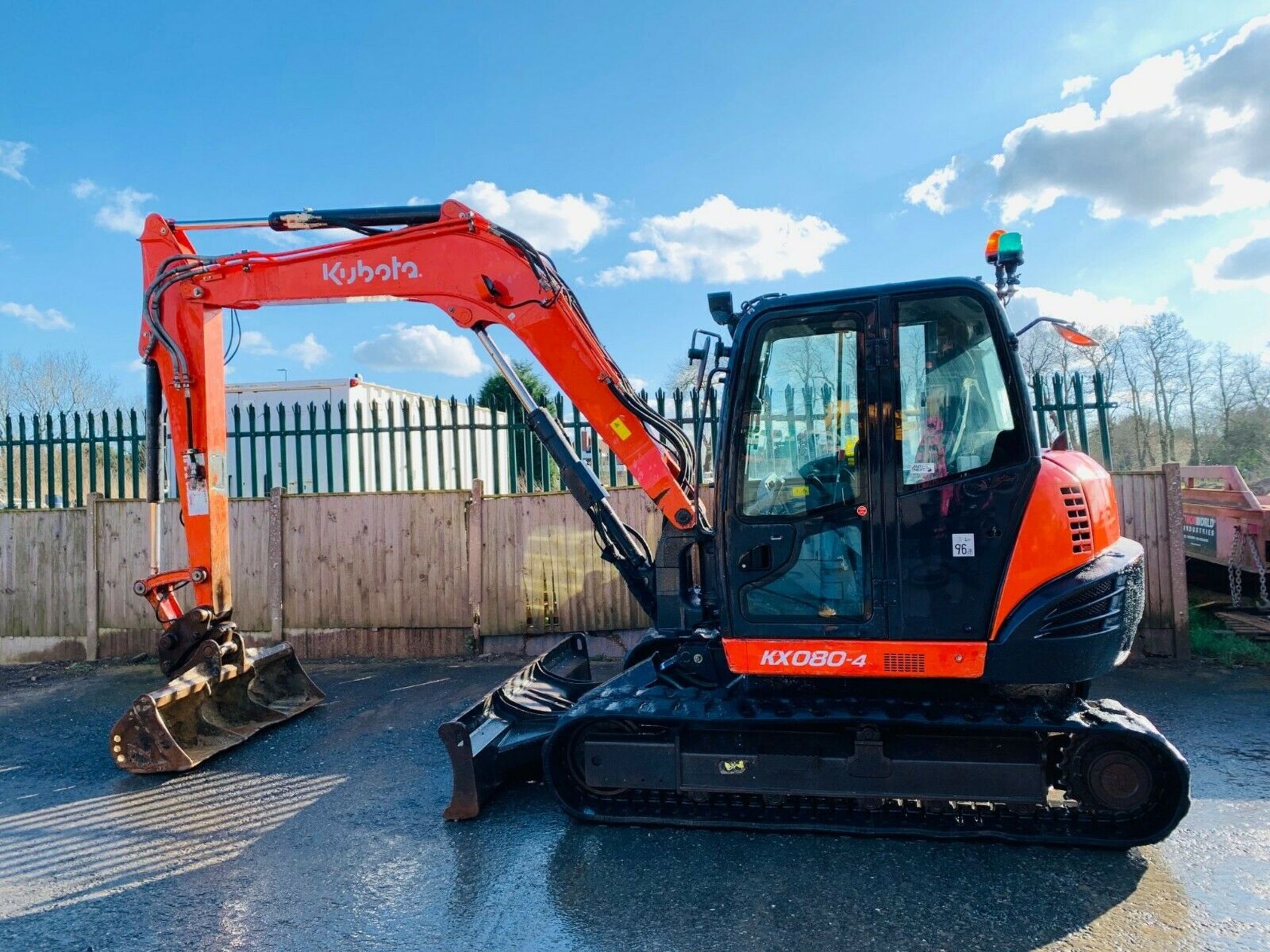 Kubota KX080-4 Excavator - Image 12 of 12