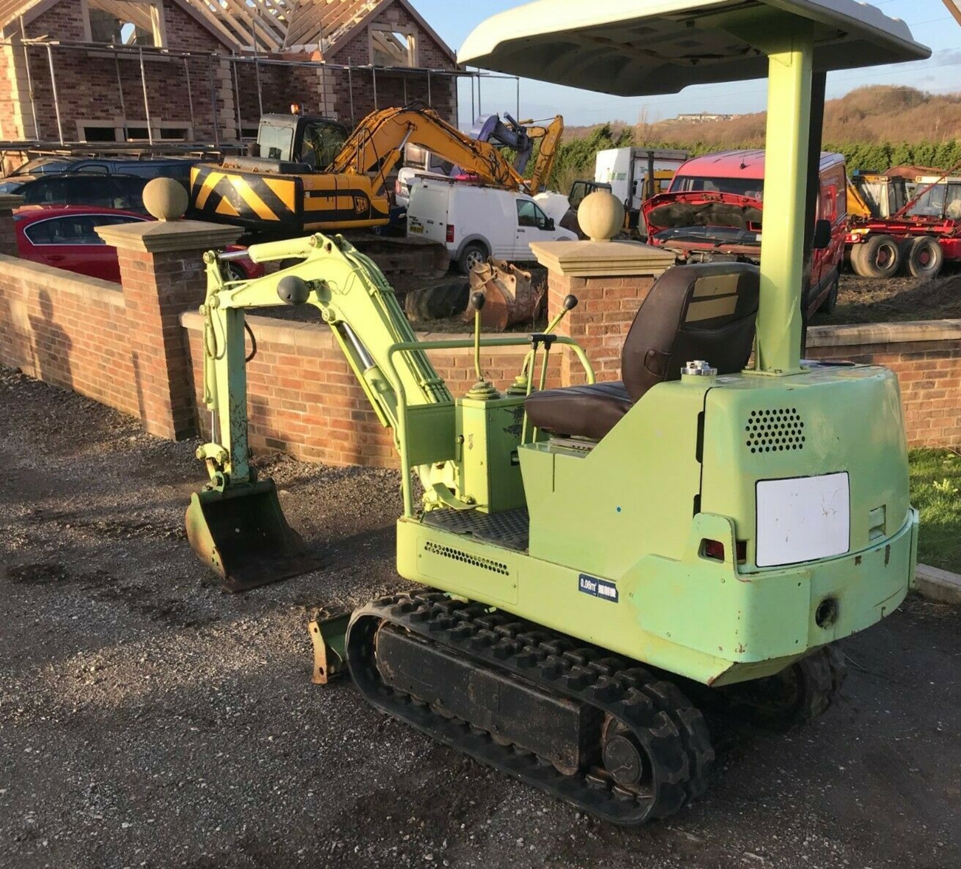 Kobelco Mini Digger 1T - Image 8 of 9