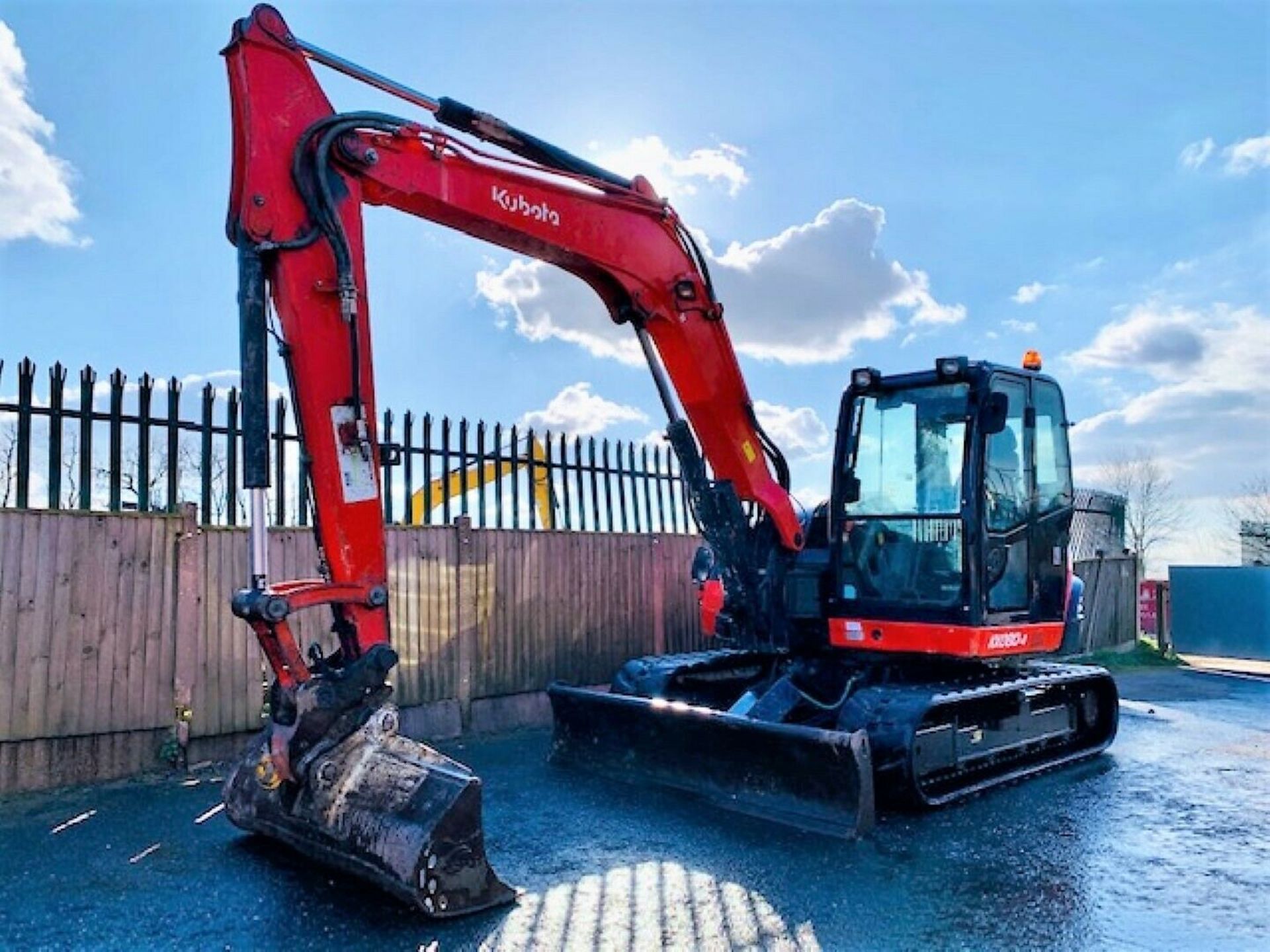 Kubota KX080-4 Excavator - Image 4 of 12