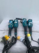 4 Makita Grinders 110v