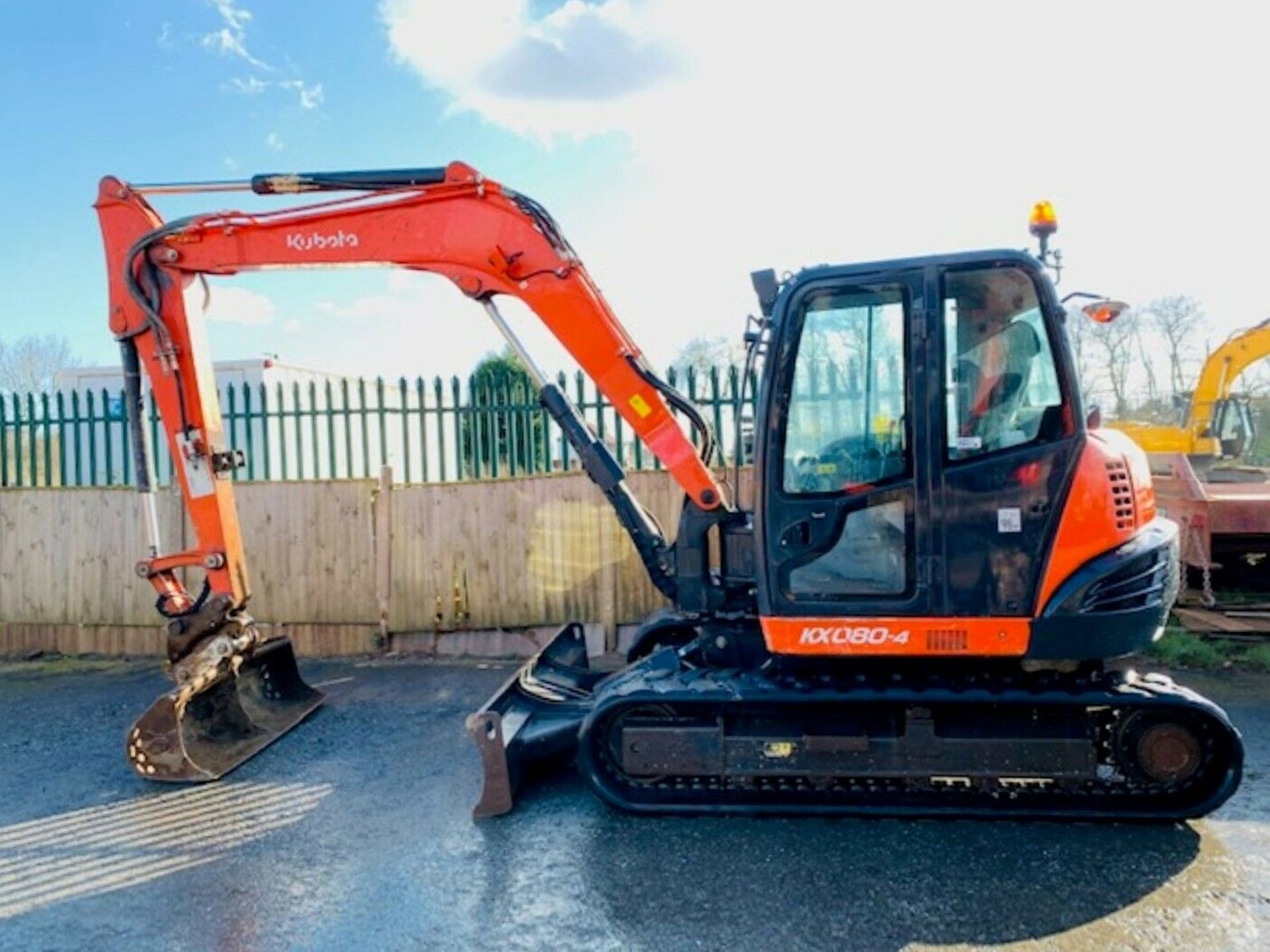 Kubota KX080-4 Excavator