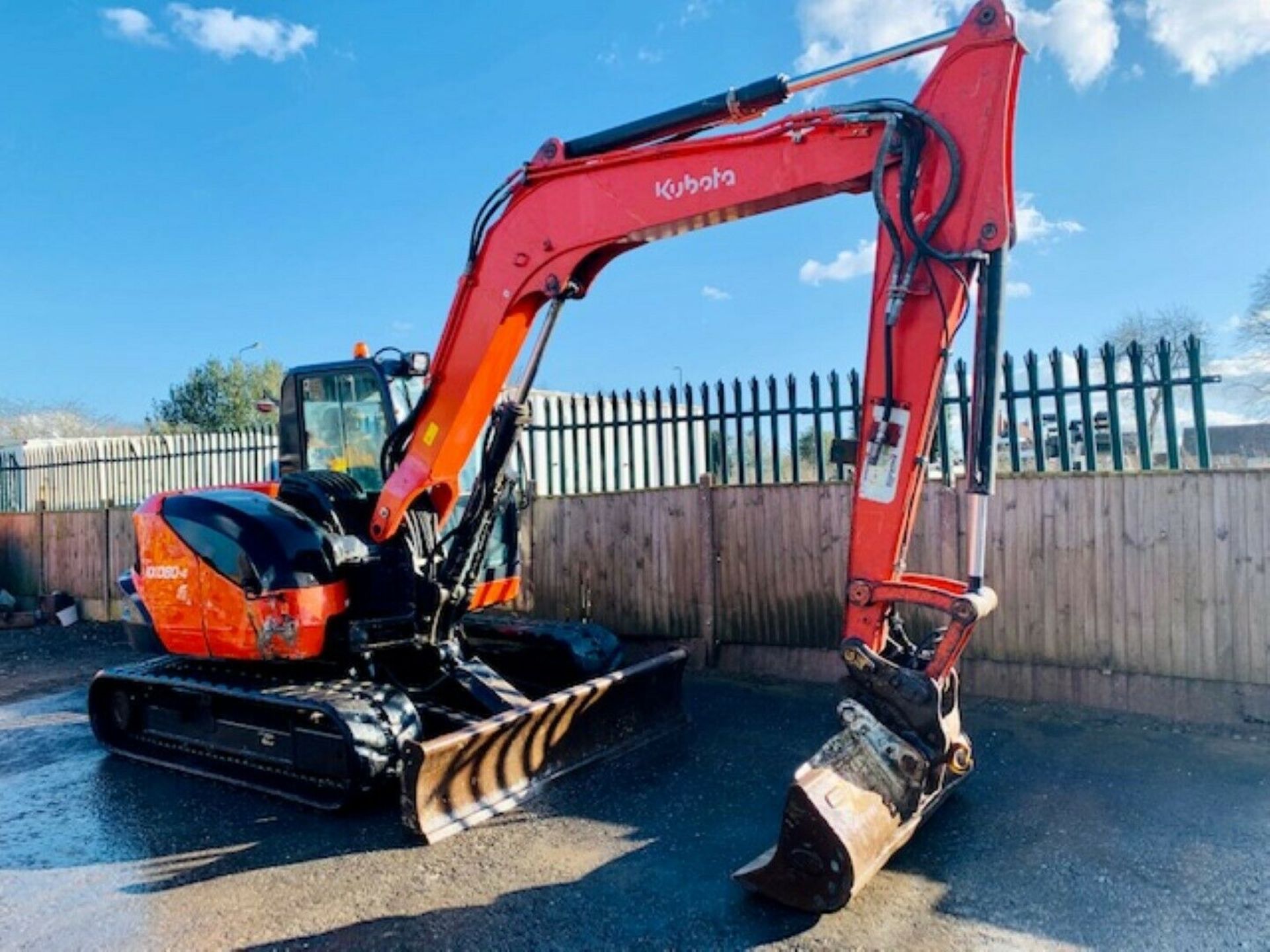 Kubota KX080-4 Excavator - Image 3 of 12