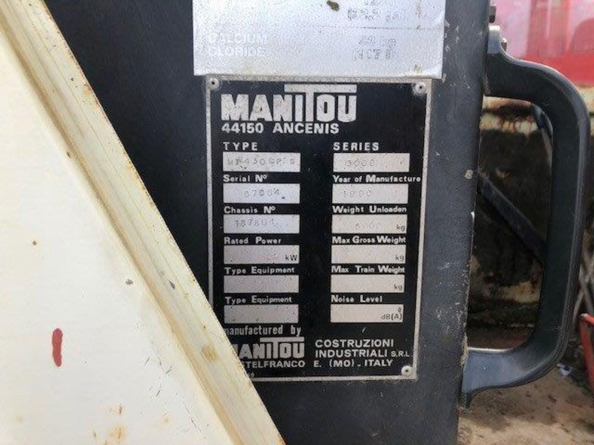 1990 Manitou MT430 - Image 10 of 12