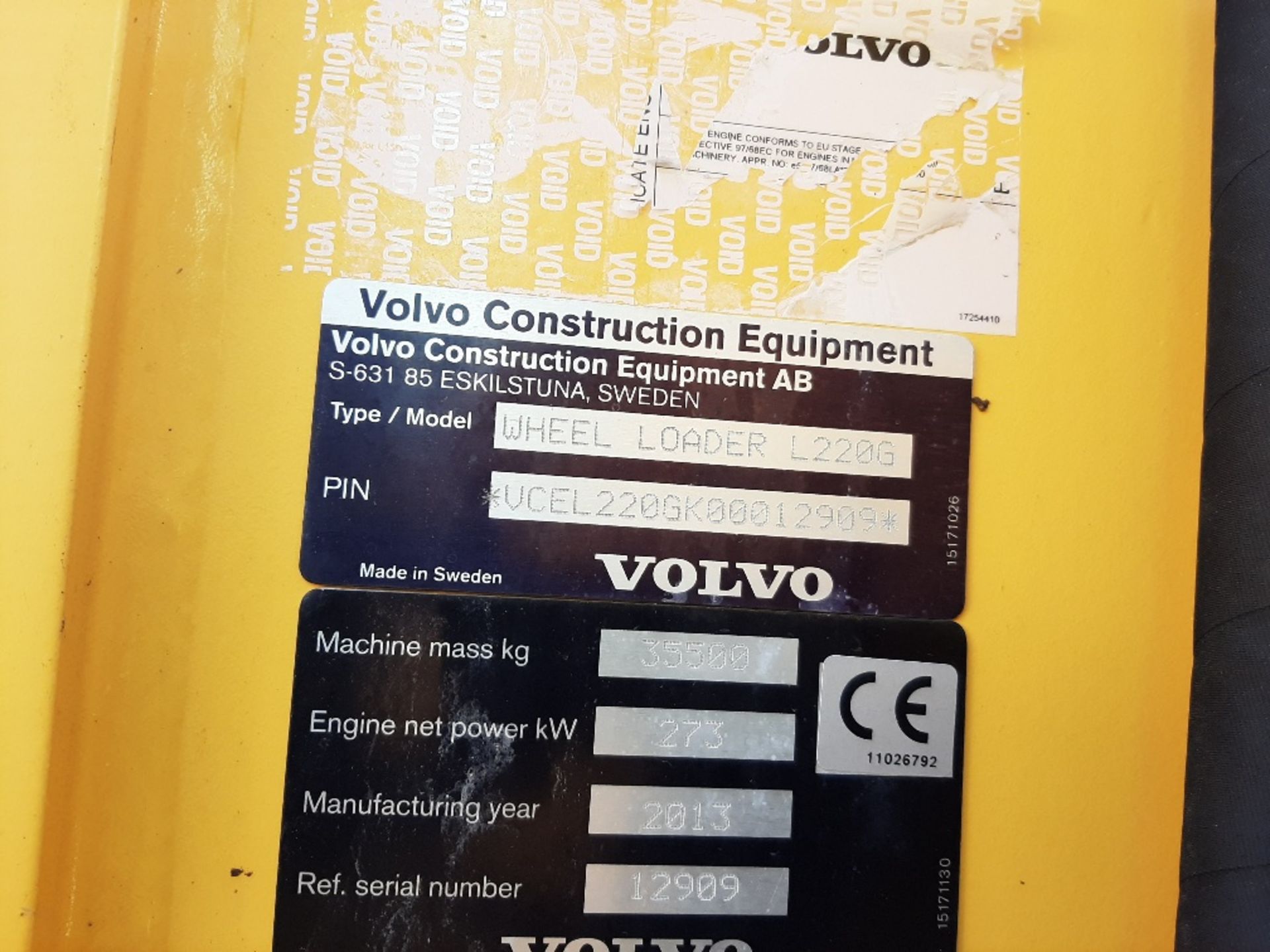 2013 Volvo L220G - Image 15 of 21