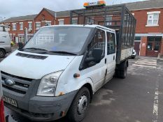 YR57 YLX Ford Transit Tipper