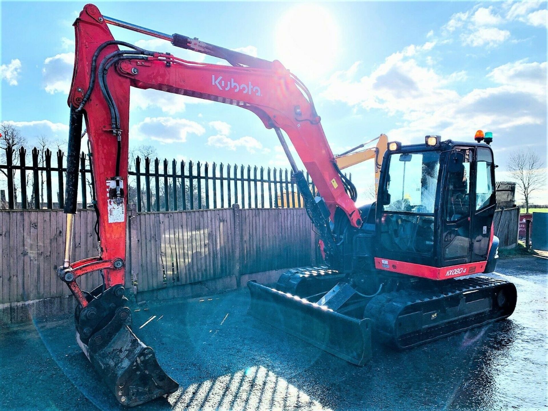 Kubota KX080-4 Excavator - Image 3 of 12