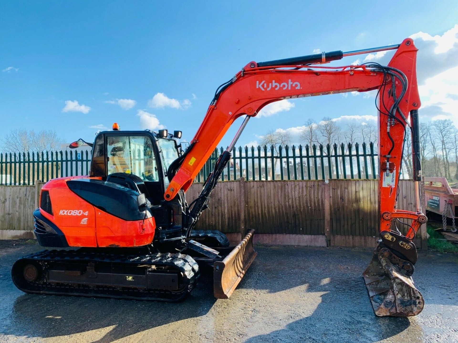 Kubota KX080-4 Excavator