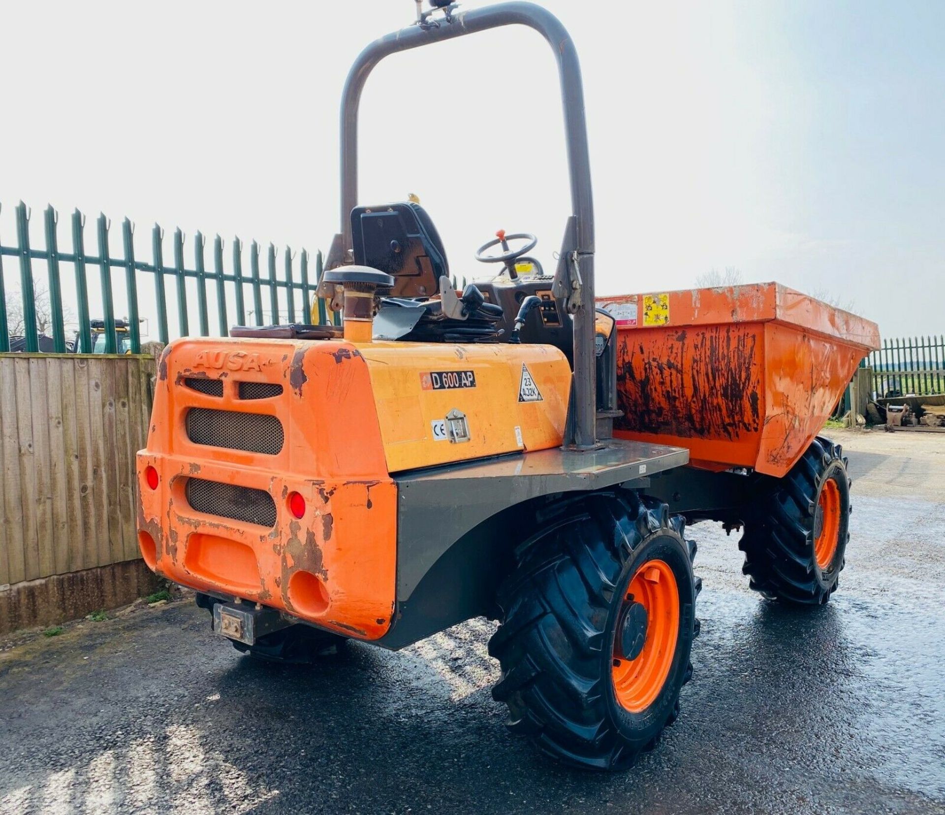 Ausa D600 AP 6 Tonne Dumper 2015 - Image 4 of 12