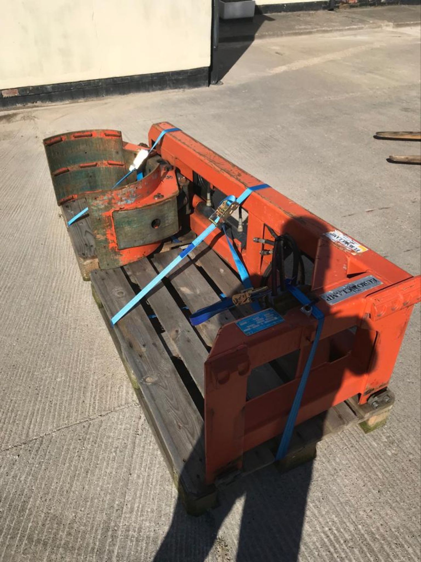 Forklift Barrel Clamp and Rotator