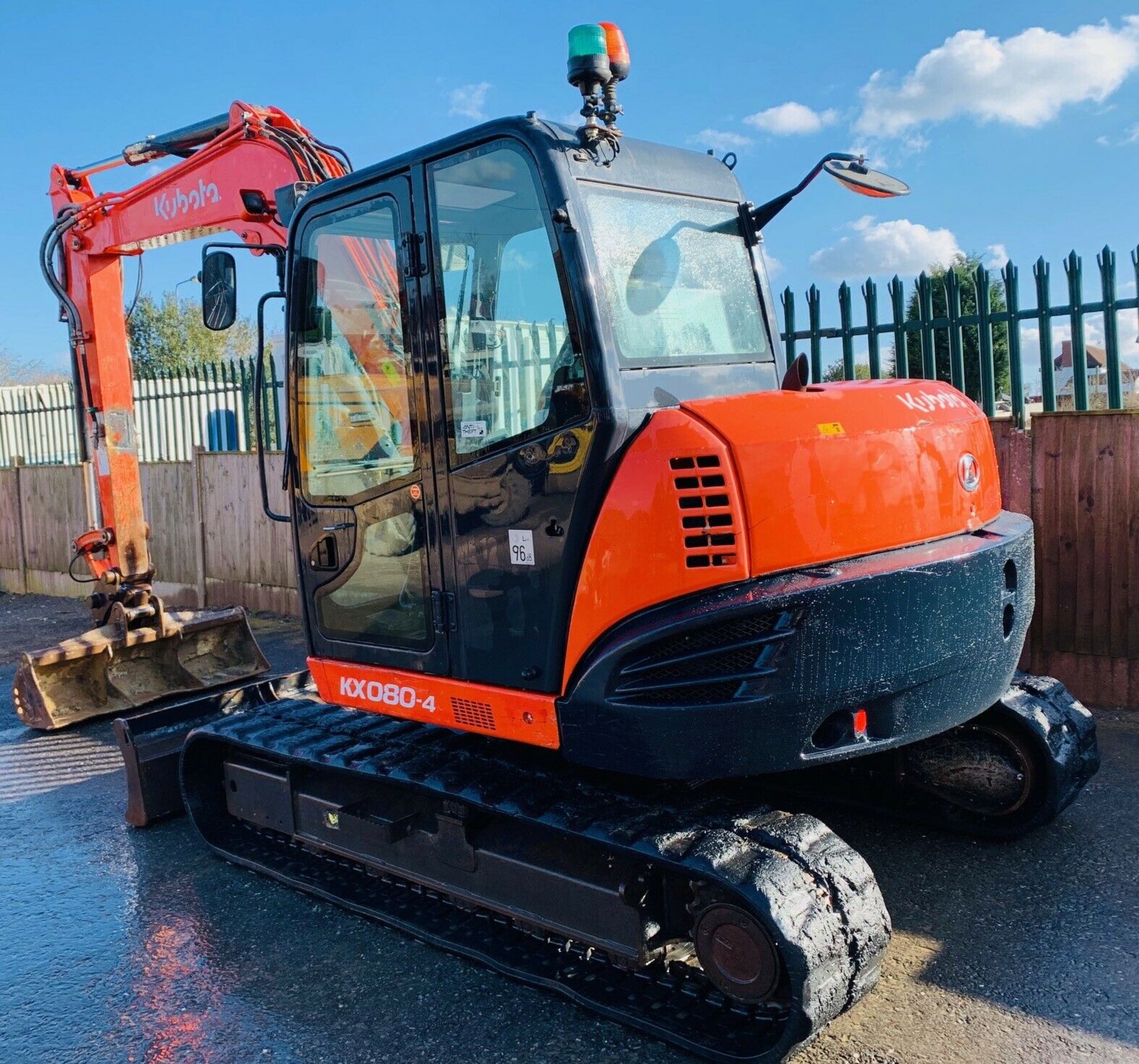 Kubota KX080-4 Excavator - Image 5 of 12