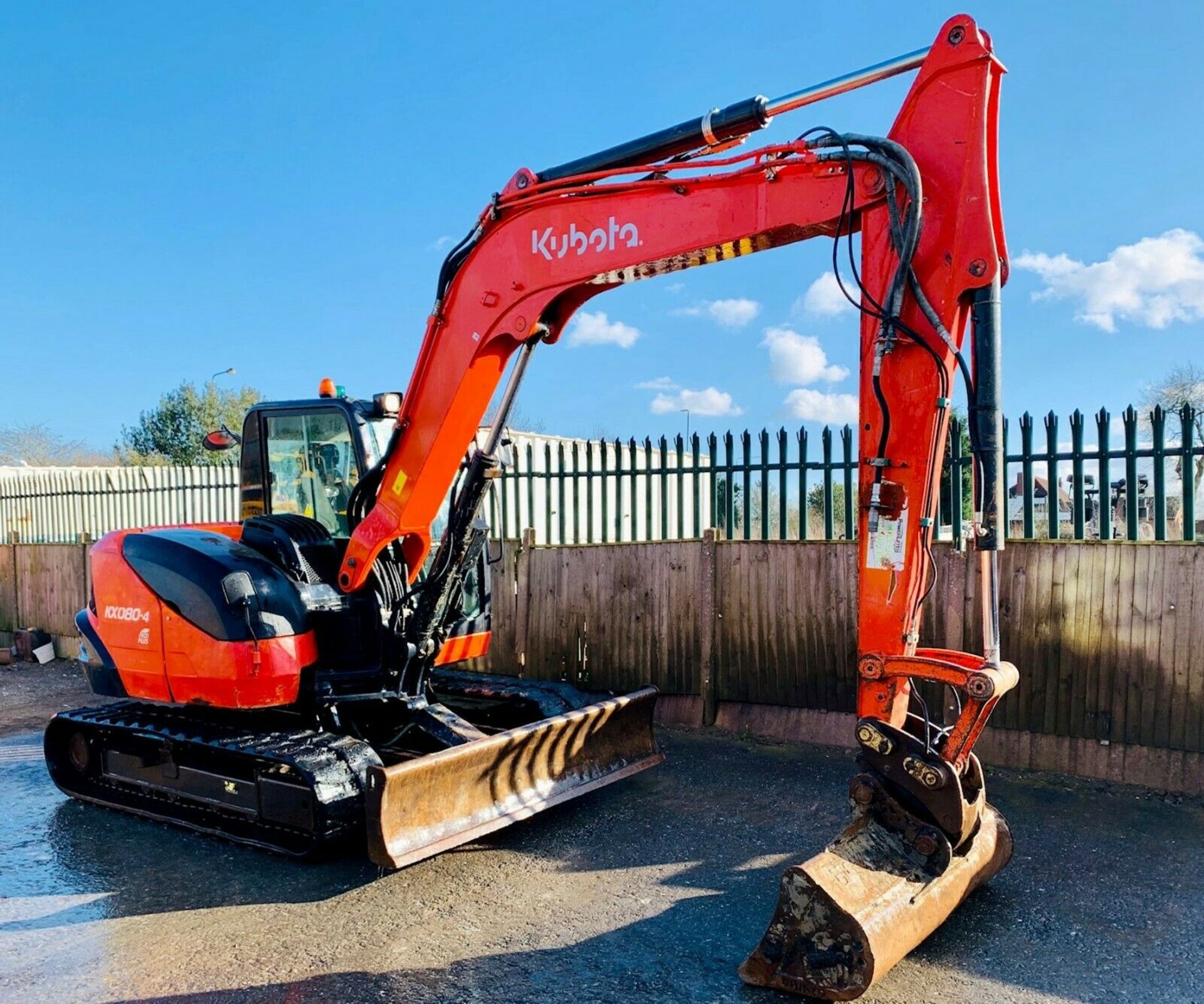 Kubota KX080-4 Excavator - Image 2 of 12