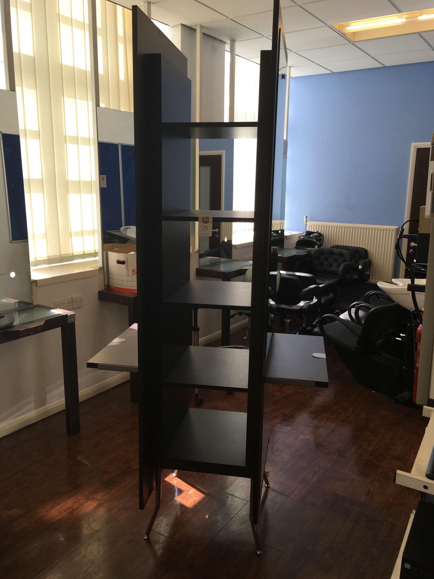 Salon Ambience Hairdresser's Double Face Mirror Station - Image 2 of 2