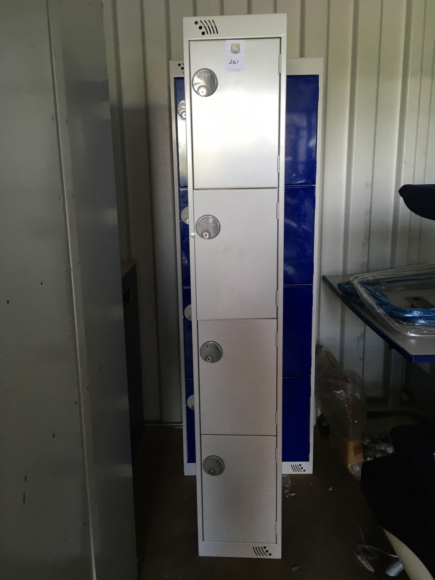 1 x 4 Door Locker Unit