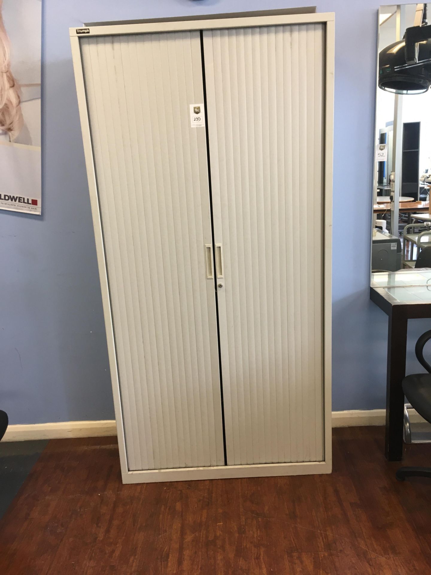 Tambour Front Cupboard