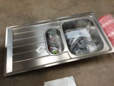 FRANKE stainless sink 1000 x 500mm