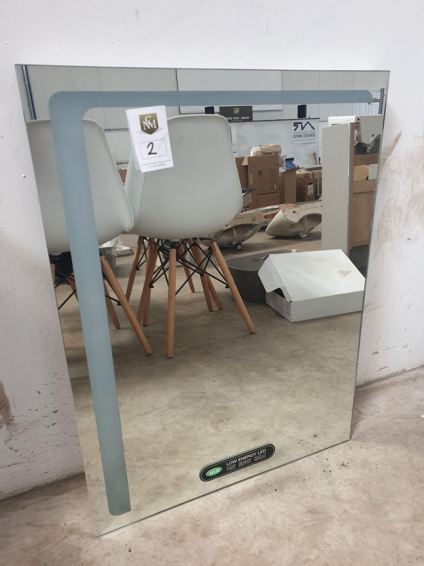 LED Back Lit Mirror 800 x 600 mm