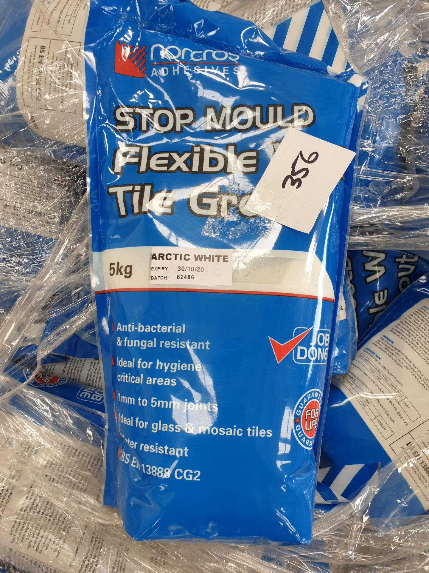 Pallet of flexible tile grout - Image 2 of 2