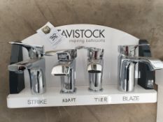 Tavistock Tap Display with 4 x Taps