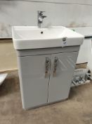 Tavistock Sink Unit with 2 Drawer Cupbaord and Tap