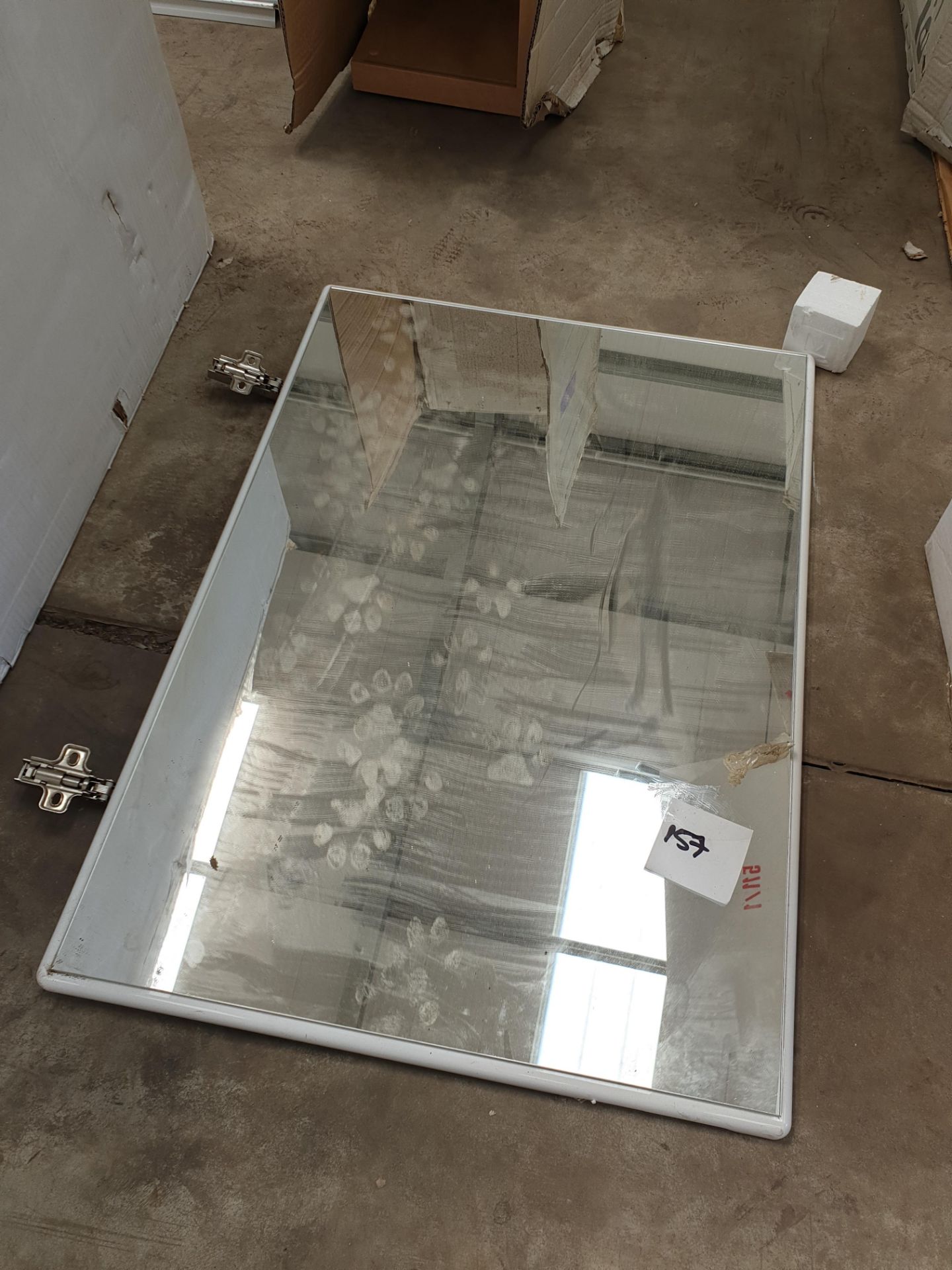 Mirrored cupboard door 700 x 500mm